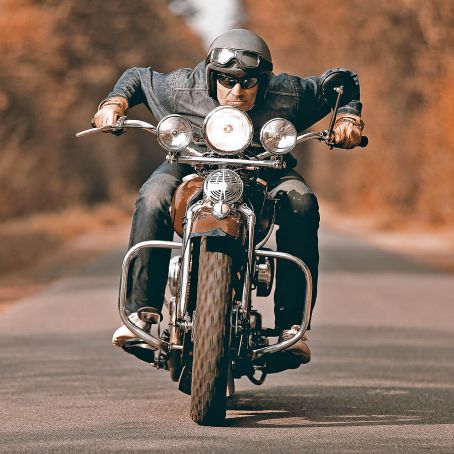 Thunderbike Harley Davidson 1920 Flathead Shooting Custombike Foto Ben Ott 6 Kopie