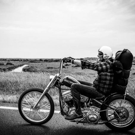 Wenn man rechts dreht wird die Landschaft schneller!