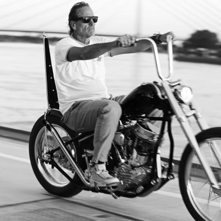 Thunderbike Harley Davidson 30 Years Panhead Chopper Shooting Custombike Foto Ben Ott 46