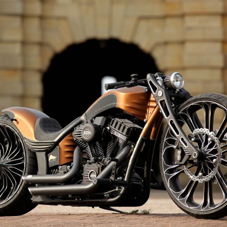 Thunderbike Harley Davidson TBR Shooting Custombike Foto Ben Ott 73